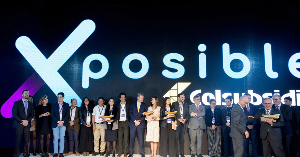 Representantes de empresas reconocidas por Xposible en 2019