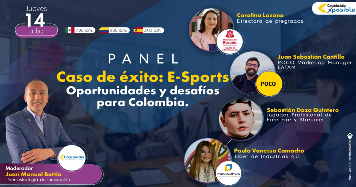 Panel: Caso de éxito en E-Sports | Xposible