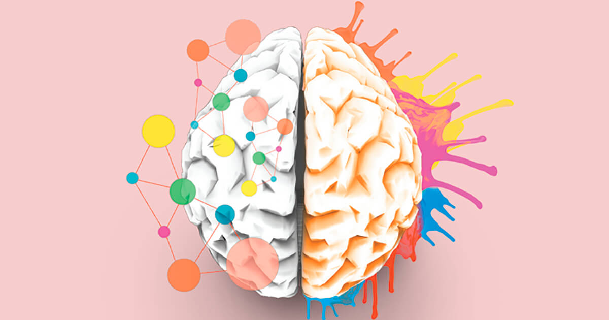 Ilustración de cerebro
